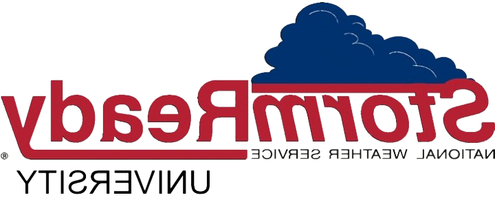 image of the National Weather Service StormReady University logo